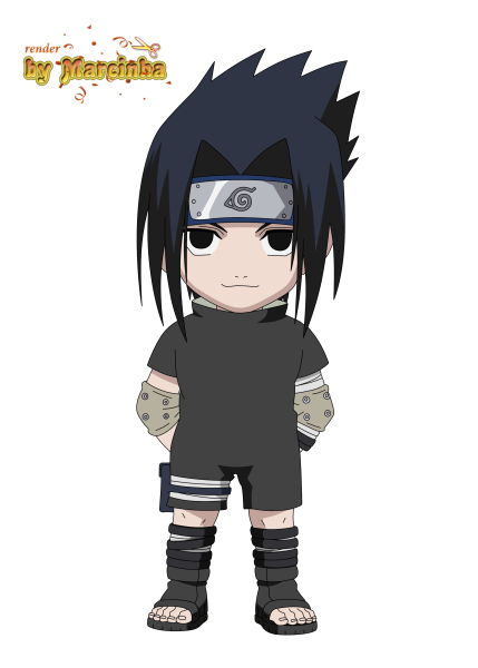 Чиби Наруто Шаринган