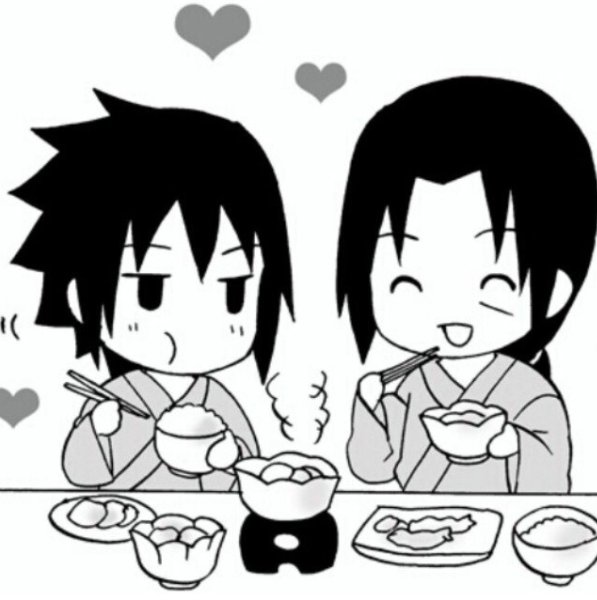 Чиби Наруто Саске Манга