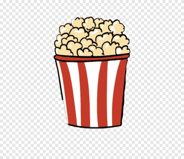 Нарисовать попкорн