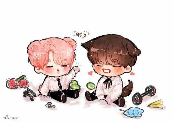 БТС арт Чимин