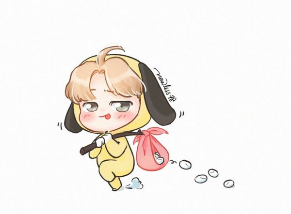 BTS Чиби Чимин и Шуга