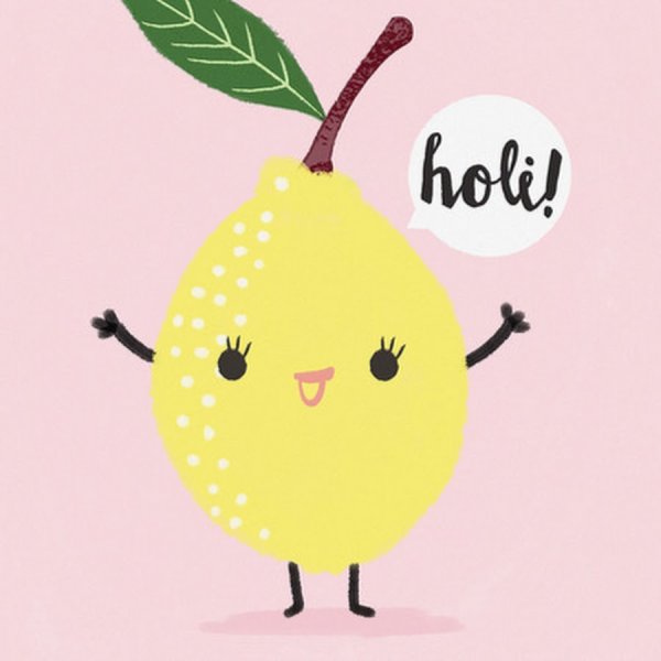 Лимончики рисунок милые