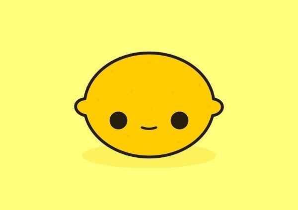 Кавайный лимон