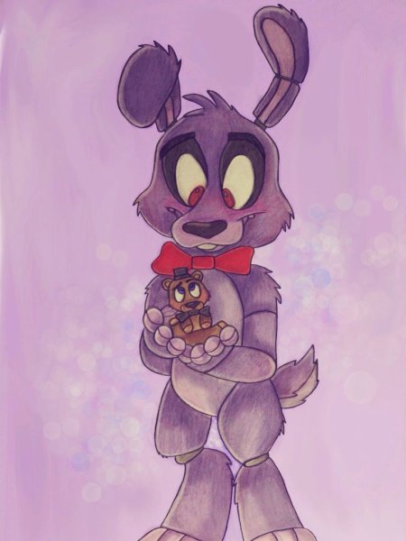 Бонни для срисовки легкие