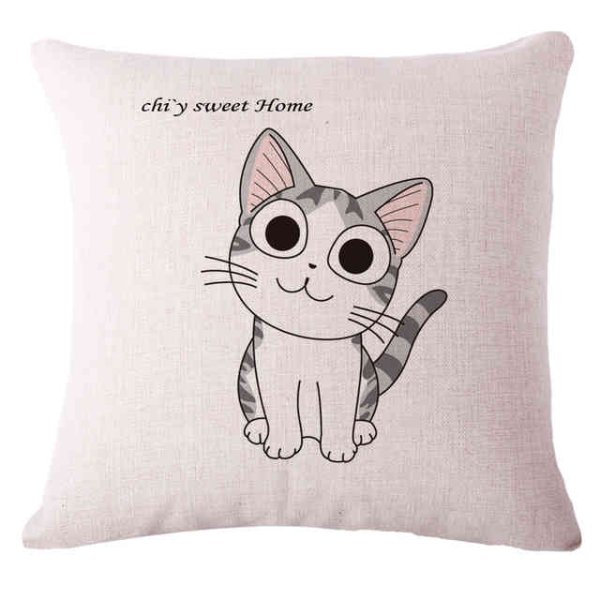 Мультяшные котики подушки
