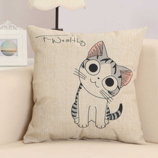 Подушка нарисованная