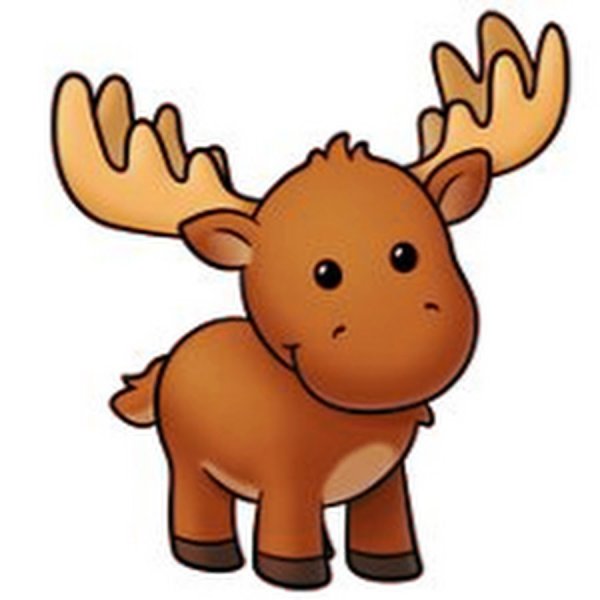 Лоси мультяшные