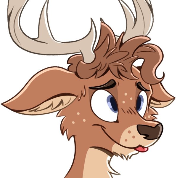 Рудольф оленёнок фурри