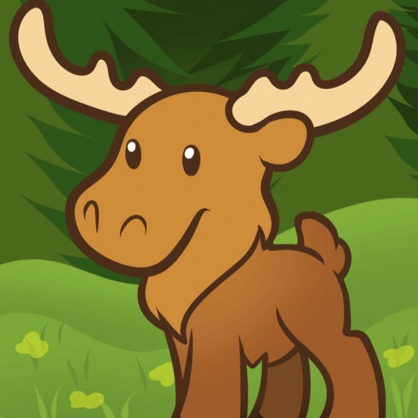 Нарисовать лося