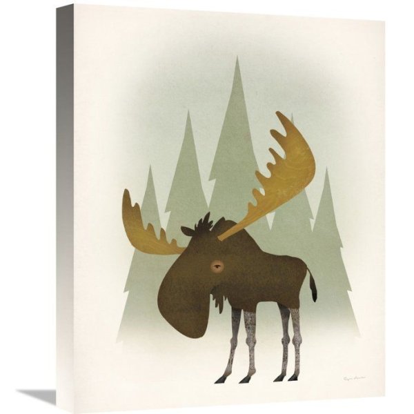 Лось иллюстрации арт