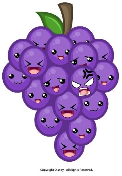 Кавайный виноград