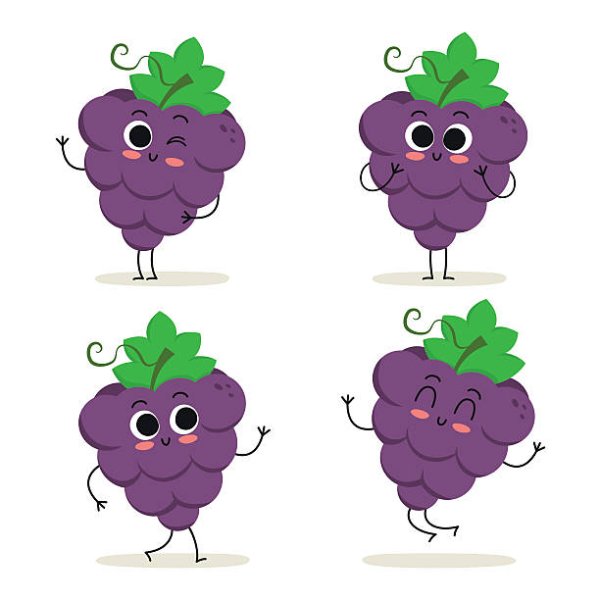 Кавайный виноград