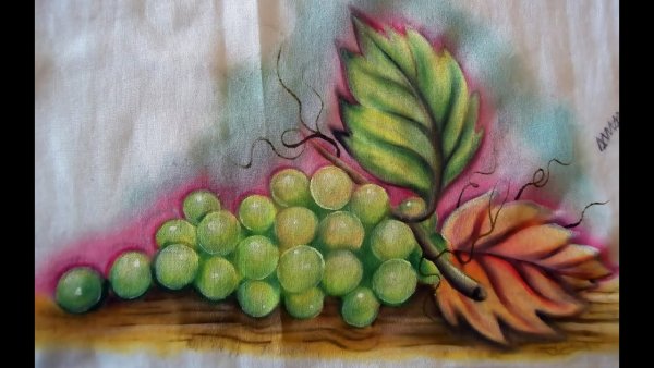 Милый виноград рисунок