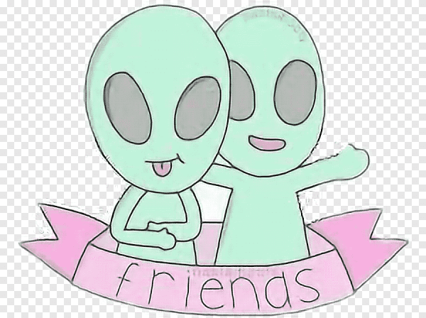 Пришелец рисунок