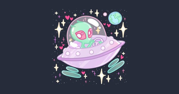 Инопланетянин подмигивает