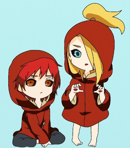 Наруто Гаара и Сасори