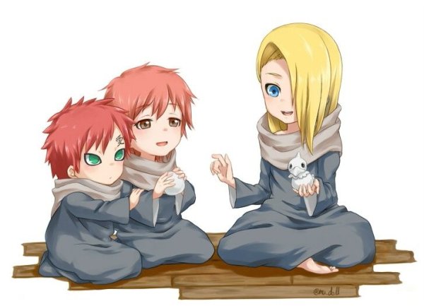 Чиби Акацуки gif