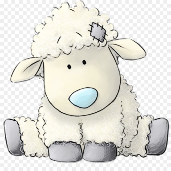 Барашек мультяшный