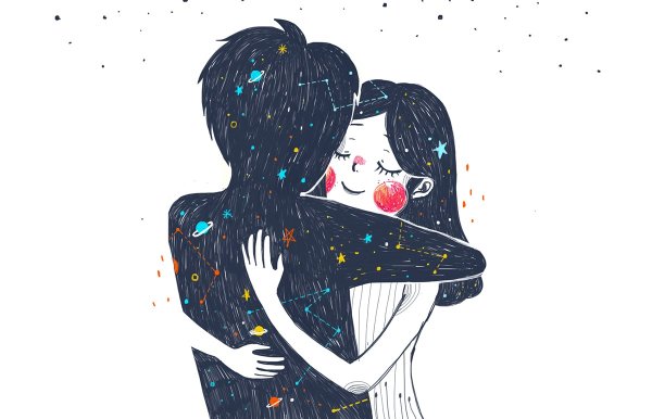 Объятия мультяшные