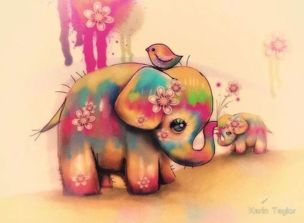 Karin Taylor слоны