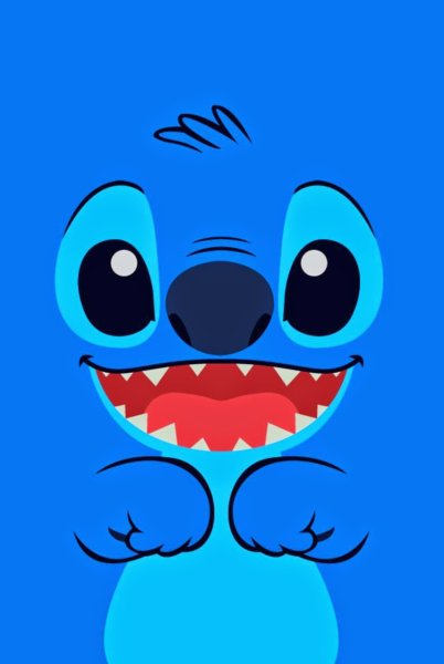 Синий монстрик из мультика