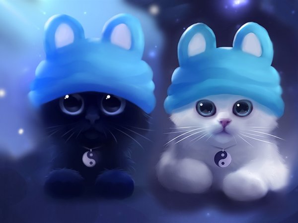 Котенок арт