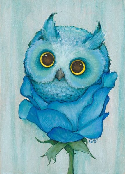 Милые иллюстрации цветными карандашами