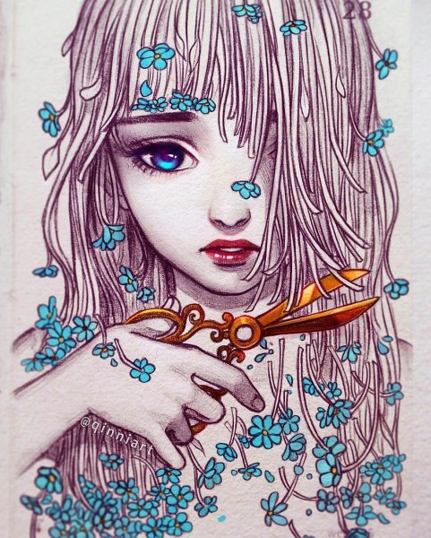 Красивые мультяшные девочки