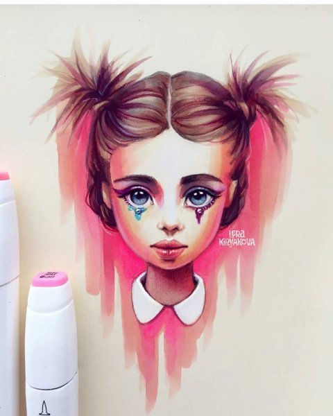 Модные девочки мультяшные