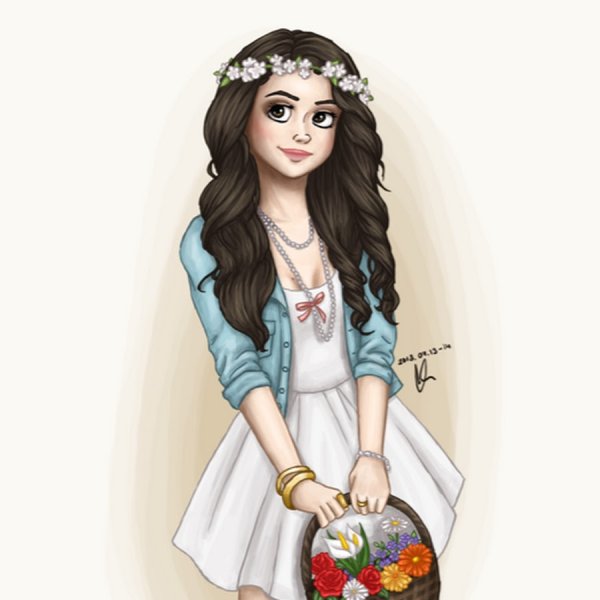 Шарж Селена Гомес