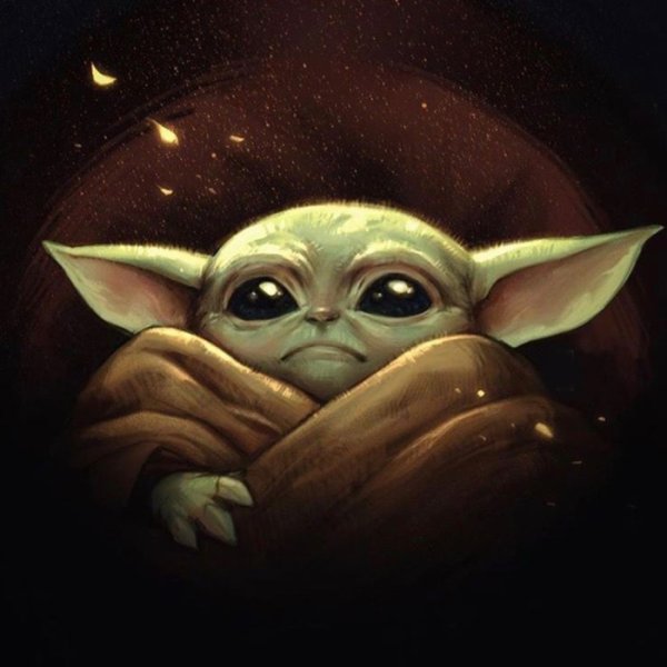 Бэйби йода арт