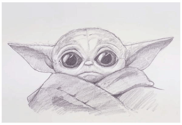 Маленький йода рисунок