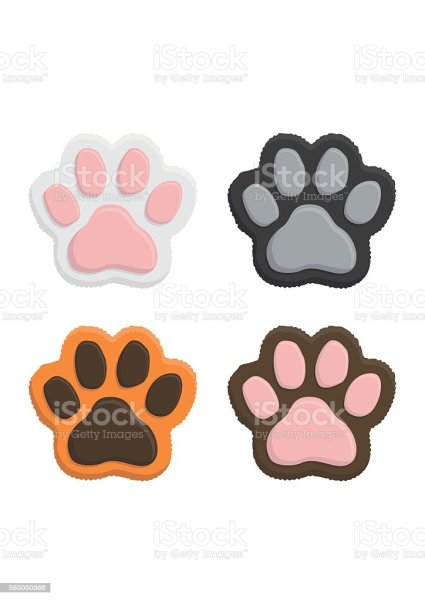 Стилизованная Кошачья лапка