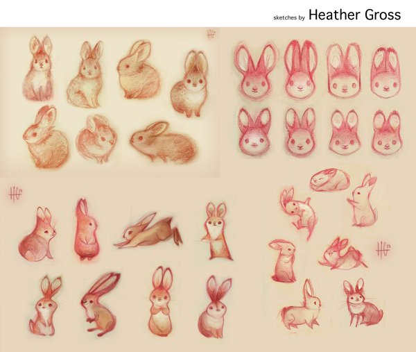 Лапы зайца референс