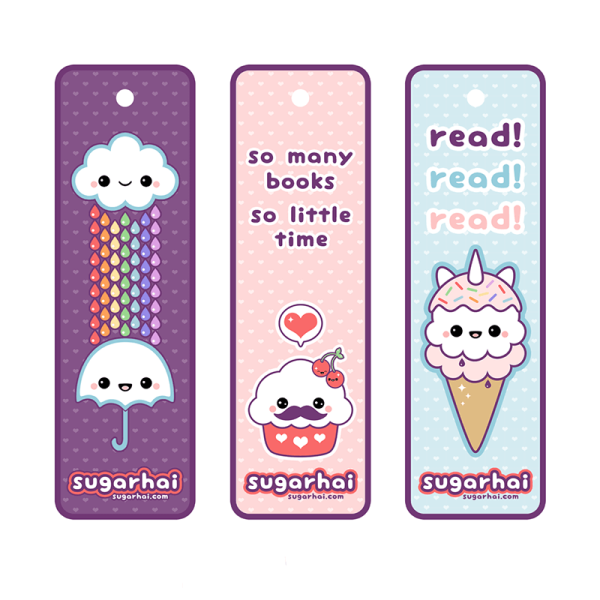 Милые закладки для книг