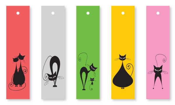 Милые закладки нарисовать