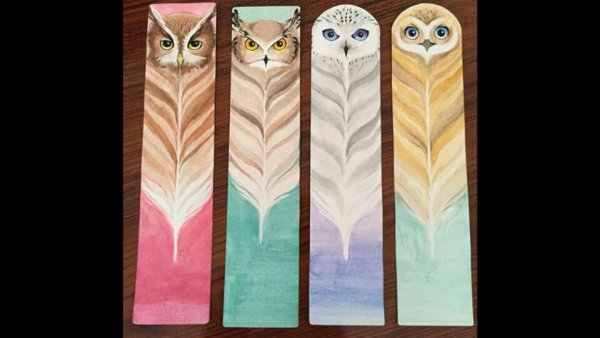 Закладки Стикеры для срисовки