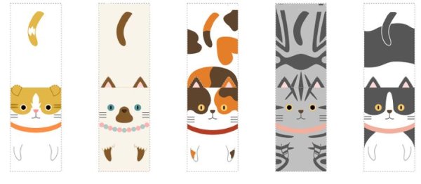 Треугольные закладки