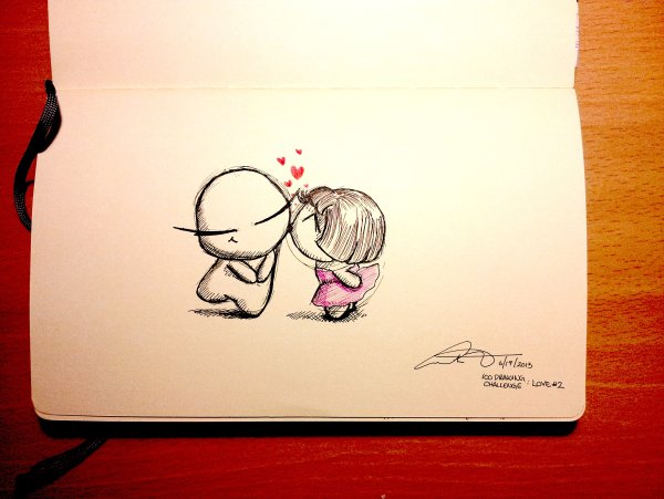 Любовные рисунки