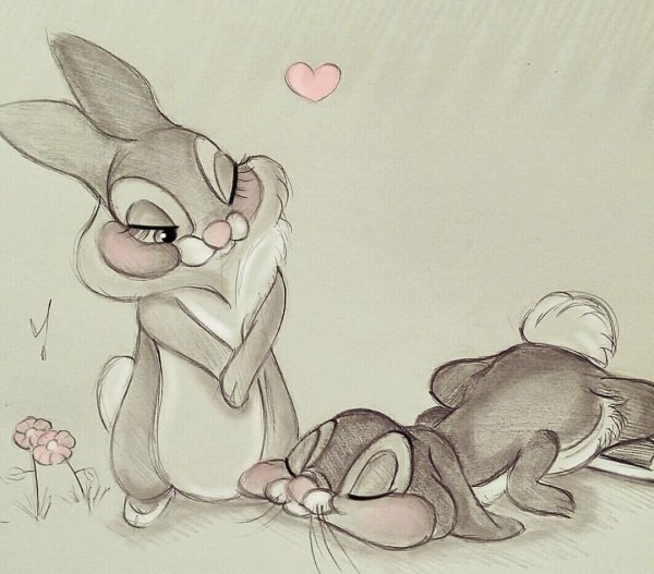 Мультяшные пары влюбленных Дисней