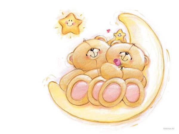 Рисунки милых мишек