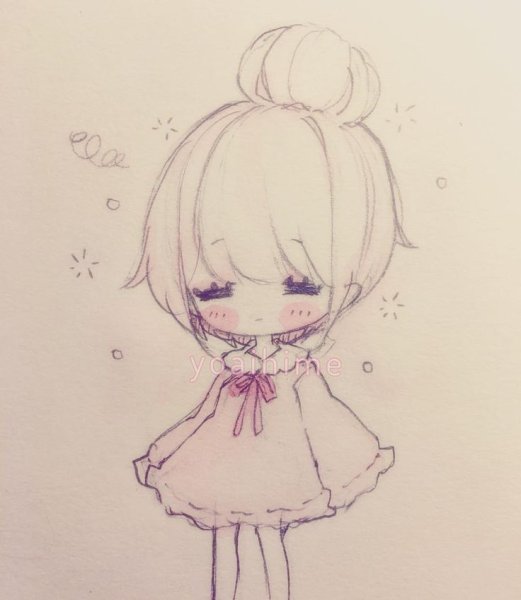 Арты в милом стиле