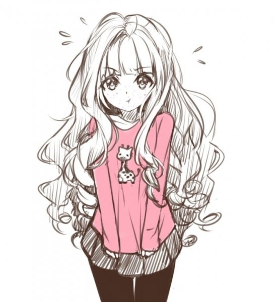 Чиби маркерами Копик