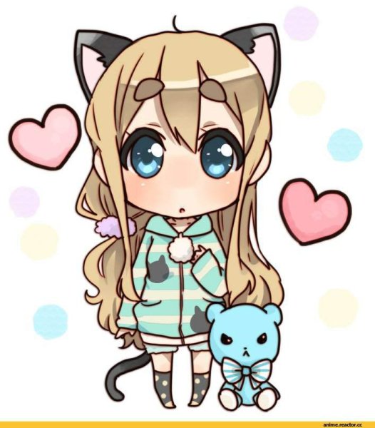 Аниме шапка с ушками