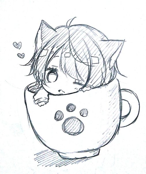 Тянки карандашом для срисовки