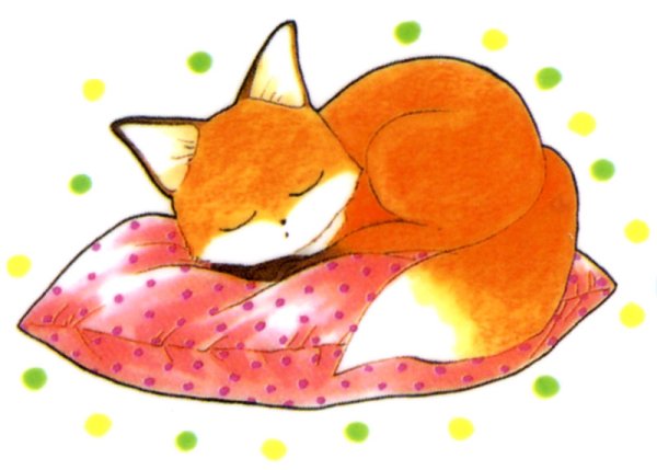 Лисичка спит