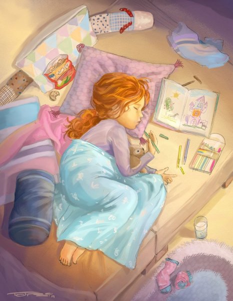 Сон иллюстрация