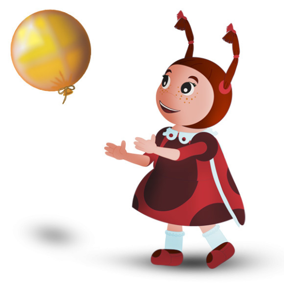 Персонажи мультиков Лунтик Мила