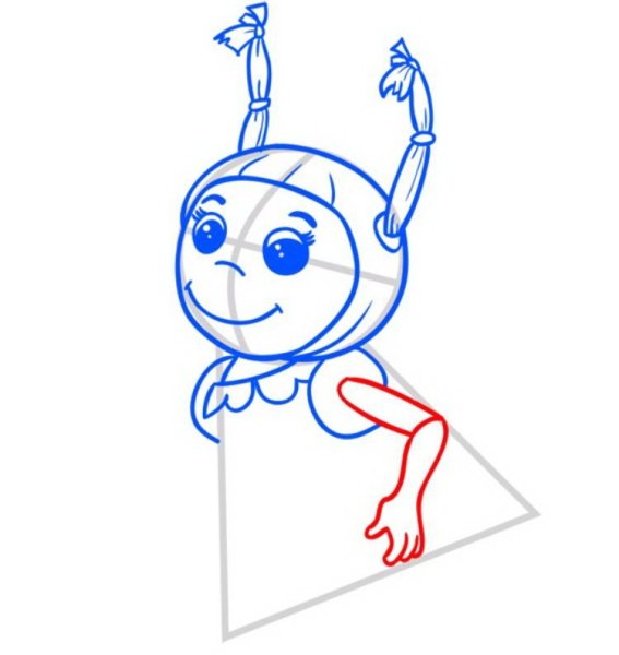 Нарисовать Милу из Лунтика