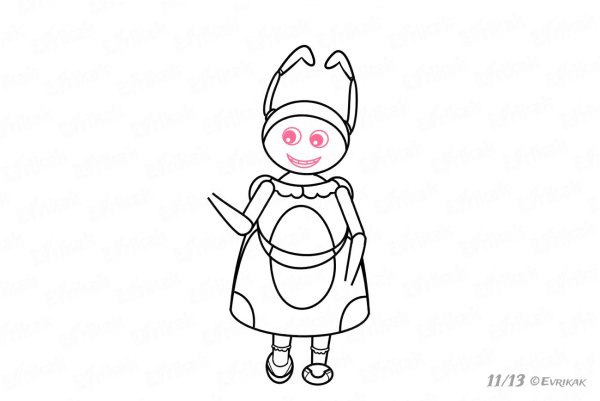 Мила рисовать